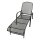 Gartenliege CLASSIC, Streckmetall anthrazit