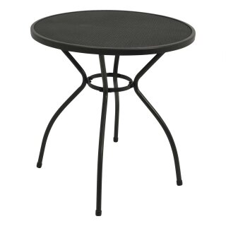 Bistrotisch CLASSIC 70cm rund, Streckmetall anthrazit