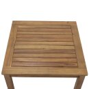 Lounge Set MANAUS, Akazie geölt, Polster grau, FSC®-zertifiziert