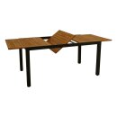 Ausziehtisch MILOS 150/200x90cm, Aluminium anthrazit +...