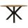 Tisch MADEIRA 130cm rund, Metall anthrazit + Akazie geölt, FSC®-zertifiziert