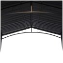 Grillpavillon TOULOUSE 2,5x1,6 Meter, Stahl dunkelgrau,...