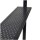 Grillpavillon TOULOUSE 2,5x1,6 Meter, Stahl dunkelgrau, Dach aus Trapezblech