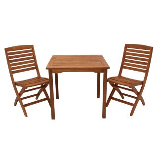 Garnitur CAPO 3-teilig, Eukalyptus geölt, FSC®-zertifiziert