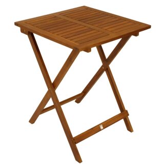 Klapptisch LIMA 60x60cm, Akazie geölt, FSC®-zertifiziert