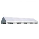 Dachplane PALMA für Zelt 4x10 Meter, PVC weiss incl. Spanngummis