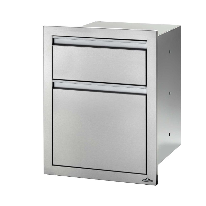 Napoleon Doppelschublade Abfallbehälter