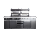 All Grill Top Line EXTREM Steakzone - BLACK mit Air System