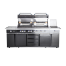 All Grill Top Line EXTREM Steakzone - BLACK mit Air System