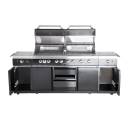 All Grill Top Line EXTREM Steakzone - BLACK mit Air System