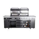 All Grill Top Line EXTREM Steakzone - BLACK mit Air System