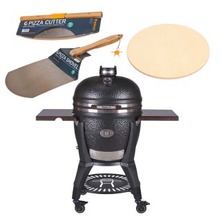 Monolith Avantgarde 66 / LeChef + Gestell mit Seitentischen + PIZZASET