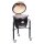 Monolith Junior PRO SERIE 2.0 BLACK inkl. Gestell + Kohlkorb + Grillrostheber
