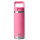 YETI Rambler Flasche 18oz (532ml) mit Trinkhalmdeckel Harbor Pink