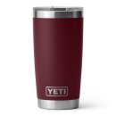YETI Trinkbecher Rambler Tumbler 20oz (591 ml) Wild Wine Red