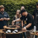 MOESTA Bandit FirePlace inkl. Bambus Ablage, BBQ-Disk & Abdeckhaube