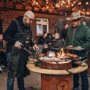 MOESTA Bandit FirePlace inkl. Bambus Ablage, BBQ-Disk & Abdeckhaube