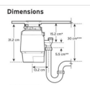 InSinkErator Küchenabfall Entsorger Evolution Premium 550 EC