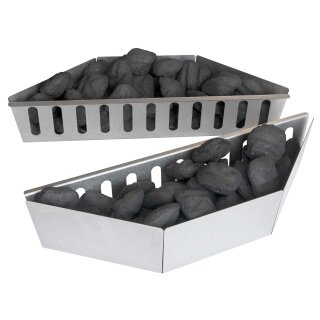 Napoleon Holzkohle Korb für Kugelgrill 2er Set