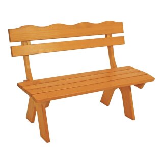 Gartenbank FREITAL, Kiefern-Holz, Natur, 2-Sitzer