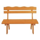 Gartenbank FREITAL, Kiefern-Holz, Natur, 2-Sitzer