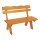 Gartenbank FREITAL, Kiefern-Holz, Natur, 2-Sitzer