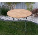 Gartentisch BAD TÖLZ, Ø 100 cm, klappbar,...