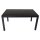 Ausziehtisch TORINO, 150 - 210 x 90 cm,  Alu/Glas, Anthrazit/Schwarz, Rechteckig