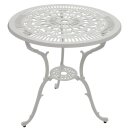 Gartentisch JUGENDSTIL, Ø 70 cm, Aluguss,...