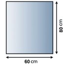 Lienbacher Glasbodenplatte 6 mm Rechteckig 80 x 60 cm