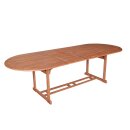 Ausziehtisch LAGO, 180-260 x100 cm, Eukalyptus Holz...