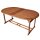 Ausziehtisch LAGO, 180-260 x100 cm, Eukalyptus Holz geölt, Rechteckig, FSC®-zertifiziert