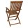 Klappstuhl TOBAGO mit Armlehnen, Akazien-Holz geölt, 4-er Set