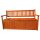 Truhenbank BENITA, Akazien-Holz, Dunkel, 3-sitzer, FSC®-zertifiziert