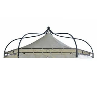 Ersatzdach Ecru für Pavillon MODENA -  Polyester PVC-beschichtet