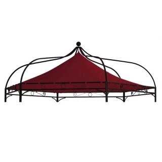 Ersatzdach Bordeaux für Pavillon MODENA - Polyester PVC-beschichtet
