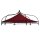 Ersatzdach Bordeaux für Pavillon MODENA - Polyester PVC-beschichtet