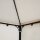Pavillon VENEZIA 3 x 3 Meter, Stahl schwarz, Plane PVC-beschichtet ECRU