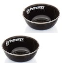 PETROMAX Emaille Schalen Schwarz (2 Stück im Set)