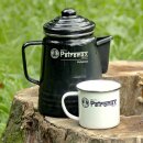 PETROMAX Perkolator "Perkomax" Schwarz, Emaille
