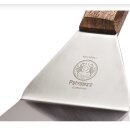 PETROMAX Grill- und Pfannenwender mit Langgriff, Edelstahl/Walnuss Holz